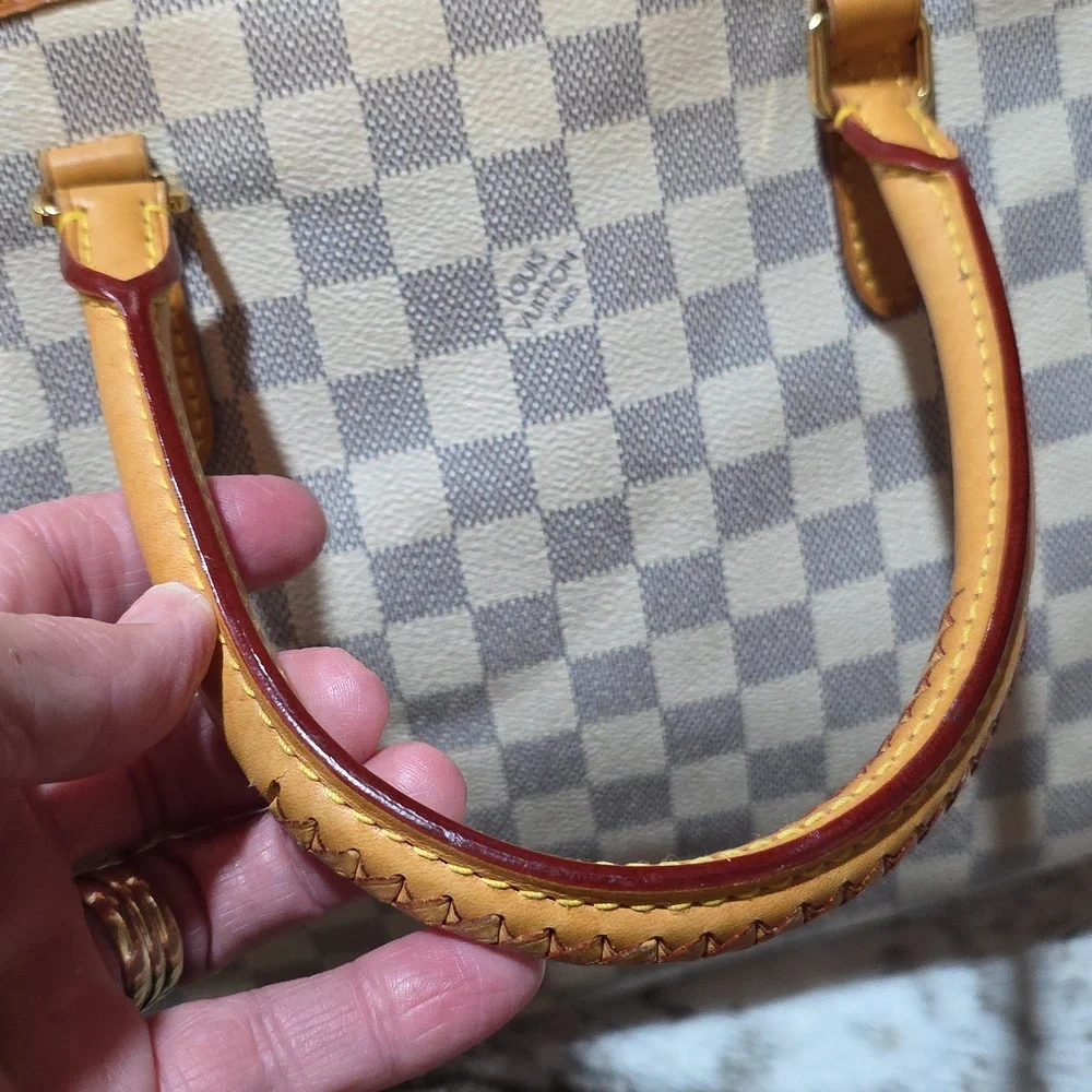 Louis Vuitton Damier Azur Riviera Handbag 2 Way - Picture 11 of 17